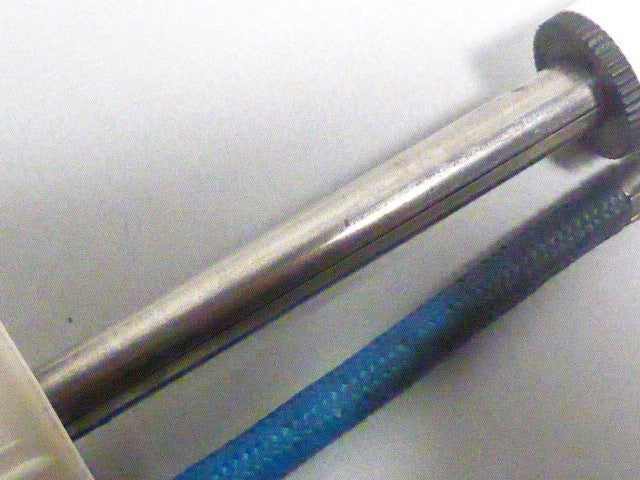 NOS new mini petite  Pompe à vélo vintage,peugeot,motobécane blanche 25-27 cm