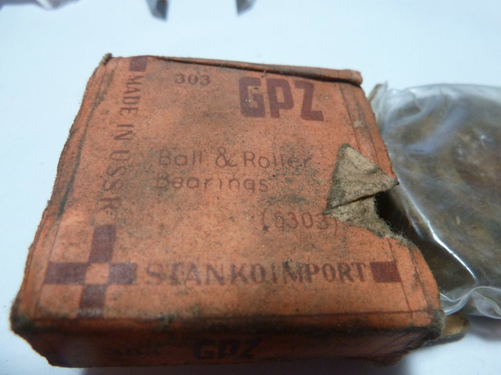NOS GPZ 6303 roulement  bearing vintage ussr made