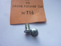 2 Vis M5x80 poignée CLB Peugeot neuve ancien stock