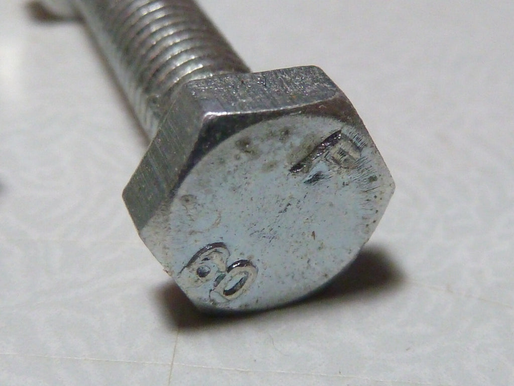 ✨4 vintage ancien VIS boulon 6x35 ALGI mobylette vélo solex écrou 10 mm M6 36 mm
