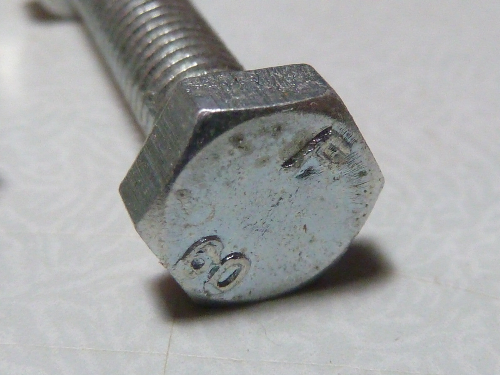 ✨4 vintage ancien VIS boulon 6x35 ALGI mobylette vélo solex écrou 10 mm M6 36 mm