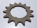 TORPEDO sprocket 3 ENCOCHES PERCAGE 35mm 14 DENTS VINTAGE PARTS 1970's