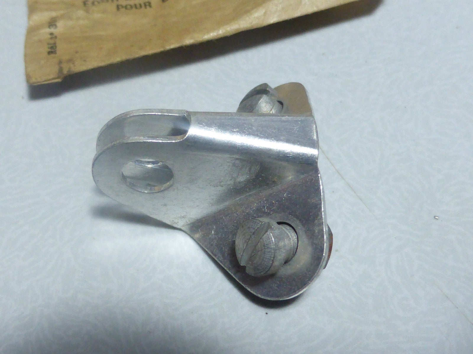 ✨ NOS neu Support attache Phare CIBIÉ SOUBITEZ Vélo Vintage Made in France✨