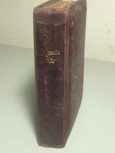Missel Missale 1909 lateinijch deutjches mekbuch Allemann