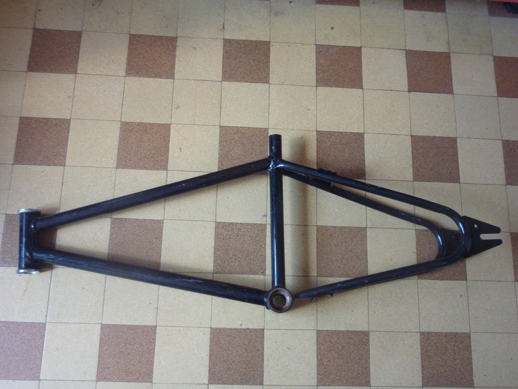 oldSchool Bmx cadre enfant  ancien bicross collector vélo vintage nos Blanc/gris