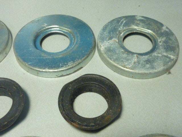 lot Cuvettes de pédalier acier ø 40 mm Oldschool, Vintage coupelles cup