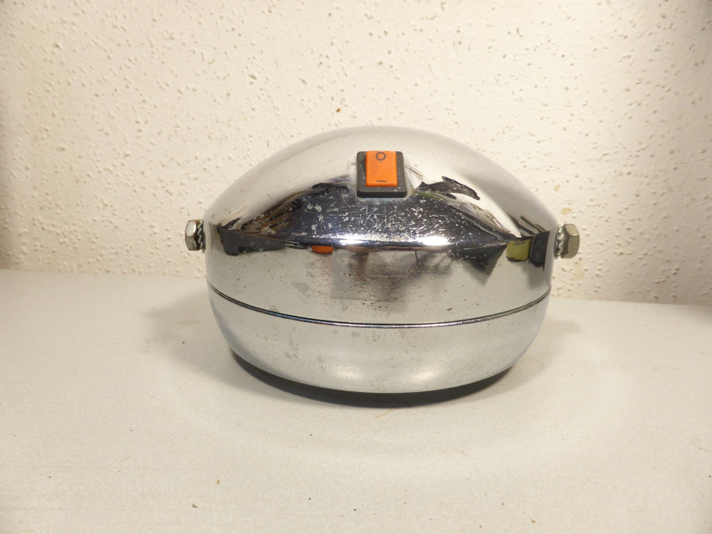 ✨ Ancien  phare rond chromé Ø 142   Motobecane  PEUGEOT   cyclomoteur mobylette✨