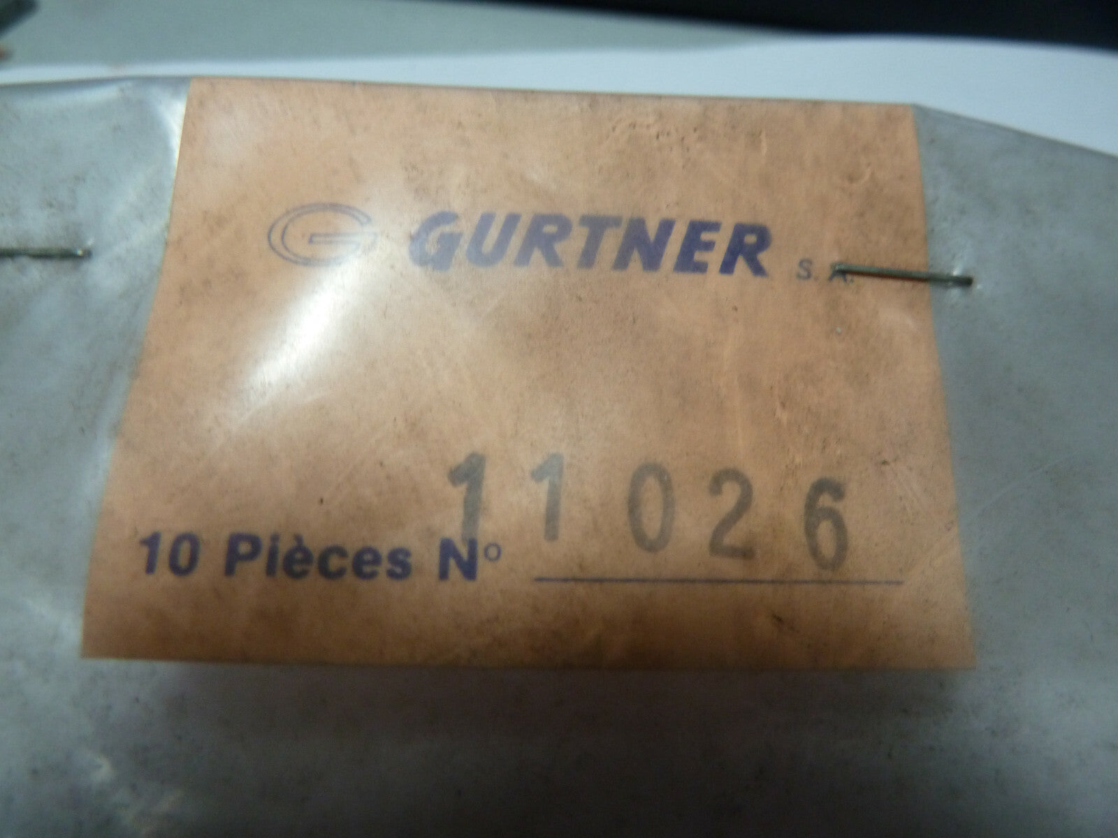 NOS neu 1 filtre récuperateur gurtner 11026 AR2 H40S 40T 50S 50L mobyx X7S X7L