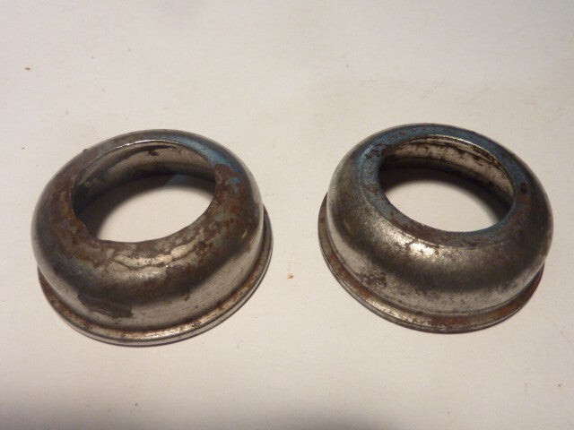 ✨ 2 Cuvettes de pédalier acier | NOS | Oldschool / Vintage ✨