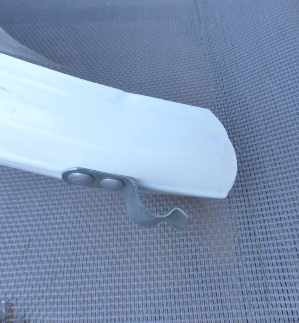 ✨ NOS Paire de Garde-boue Bluemels Club Special – Blanc – Vintage fenders✨