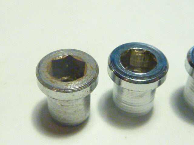 Vintage  5 crankarm bolt Boulon cheminé de manivelle  vis pédalier