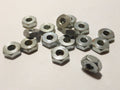 ✨ Lot de 14 Écrous Hexagonaux M4 – NOS Vintage Vélo / Ancien Stock ✨