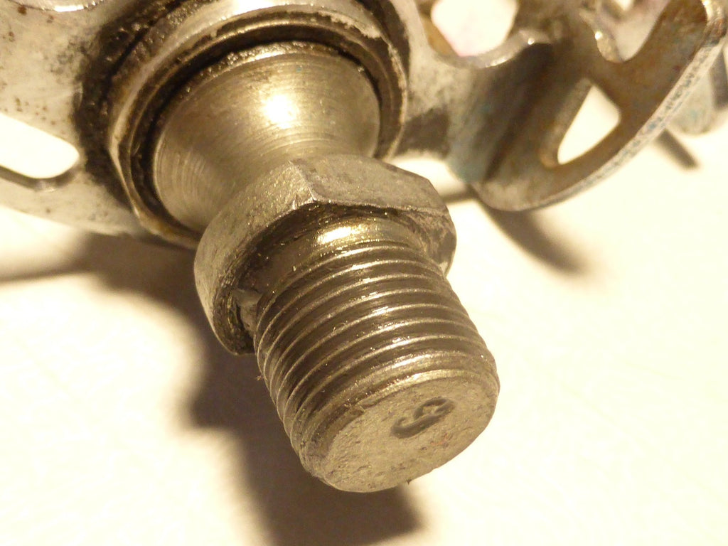 1 paire pédales Atom vélo ancien vintage pedals   14/125