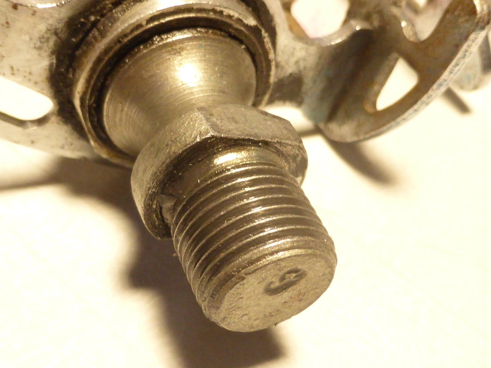 1 paire pédales Atom vélo ancien vintage pedals   14/125