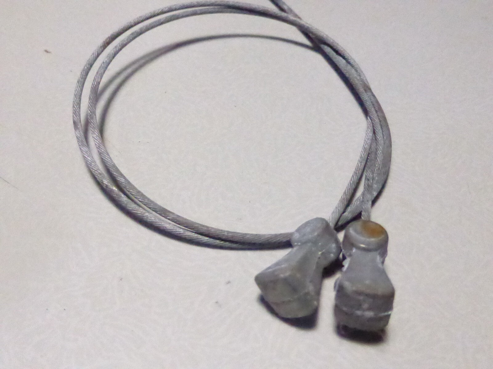 vintage 2 Cables pontet a tirage central cantilever vélo VTT  VTC BMX