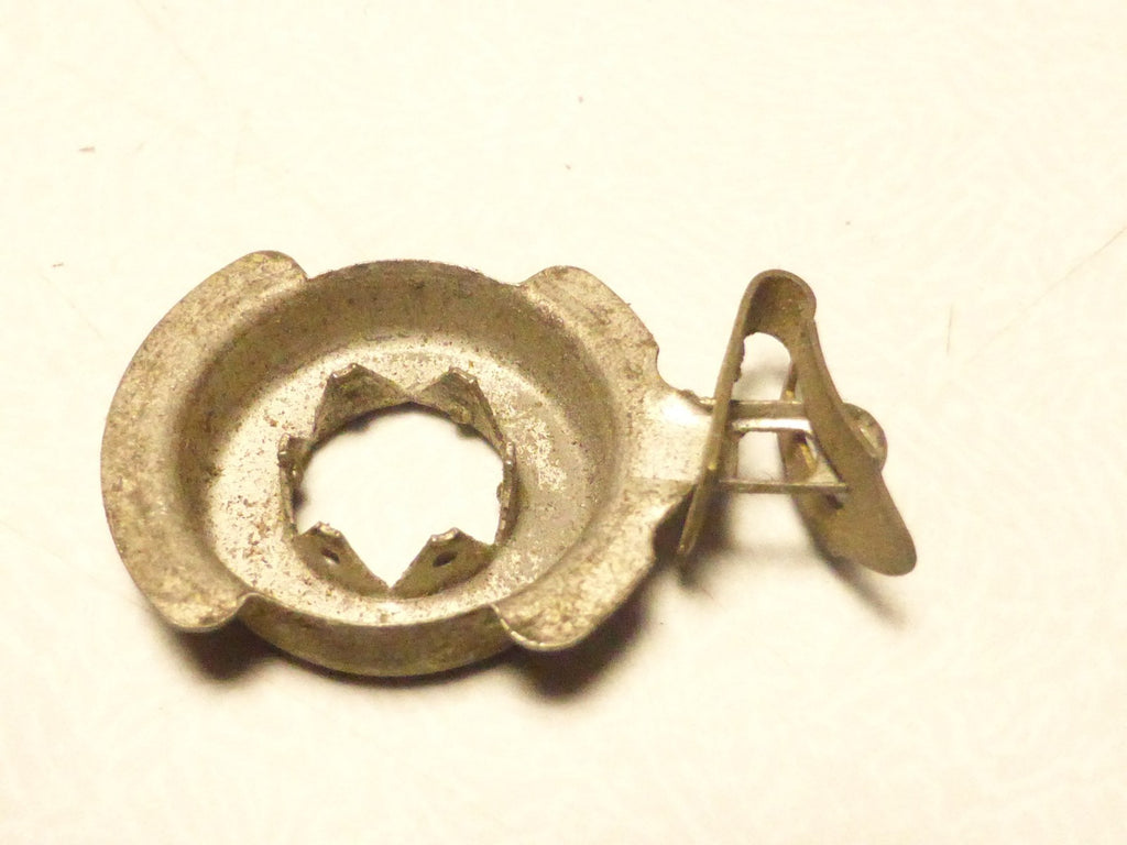 1 ancien vintage support porte ampoule 19 mm mobylette 104 BB vitalux soubitez