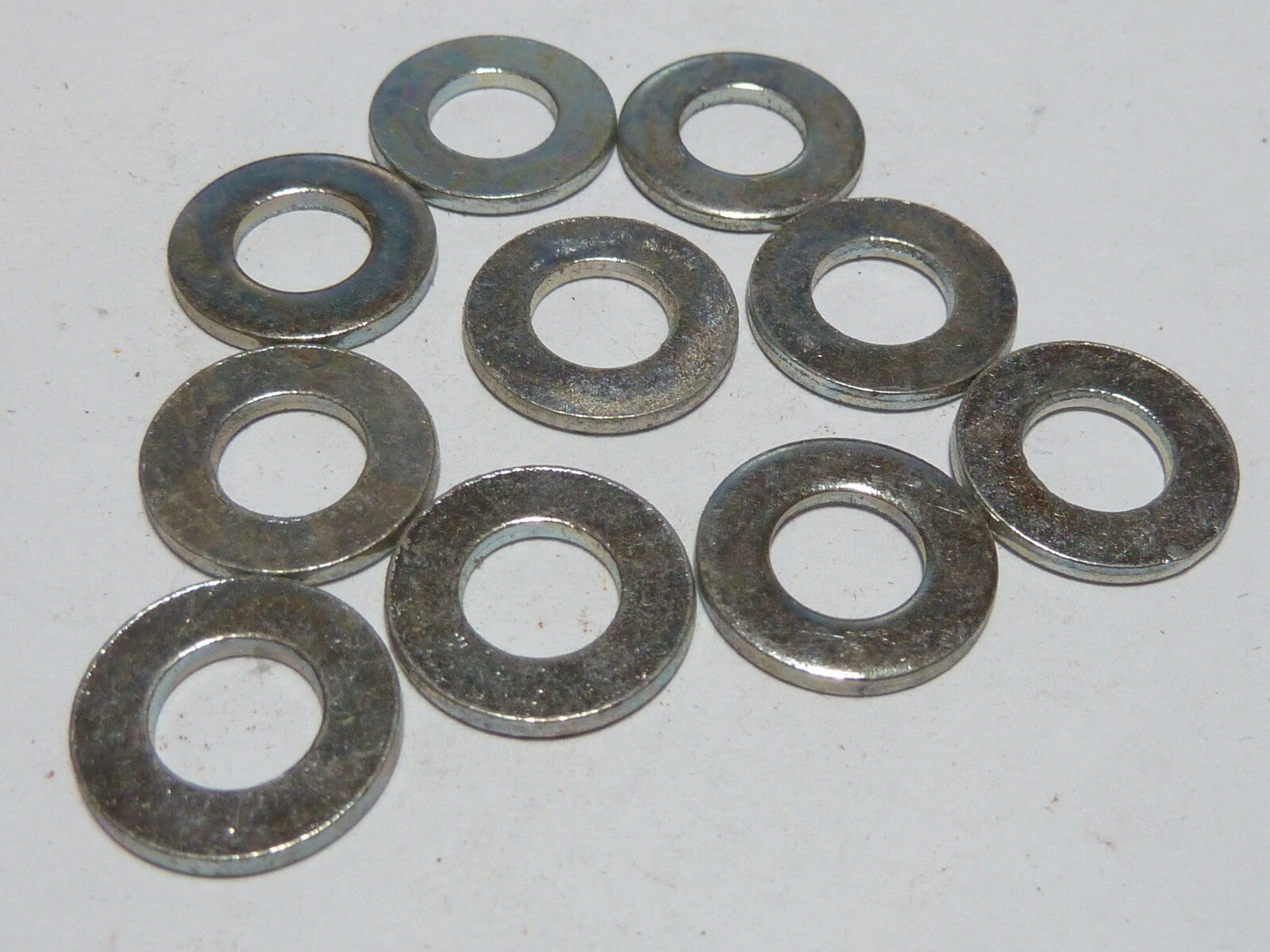 10 RONDELLE PLATE ACIER DIAM  8x16  épaisseur 1.57 mm