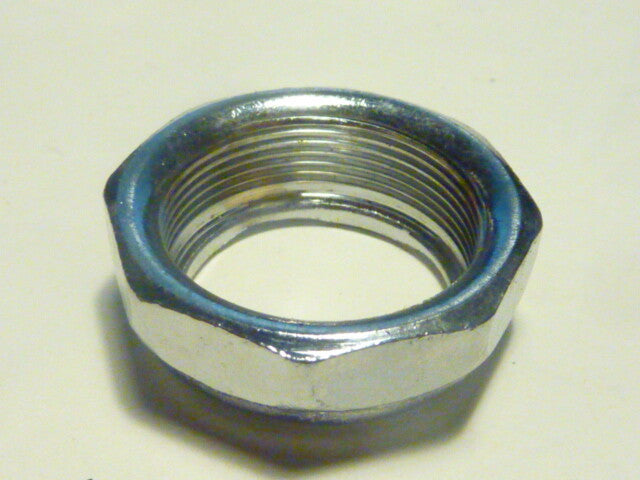 ✨ NOS contre-écrou chromé 1" (25.4 mm) – haut de fourche – vélo vintage ✨