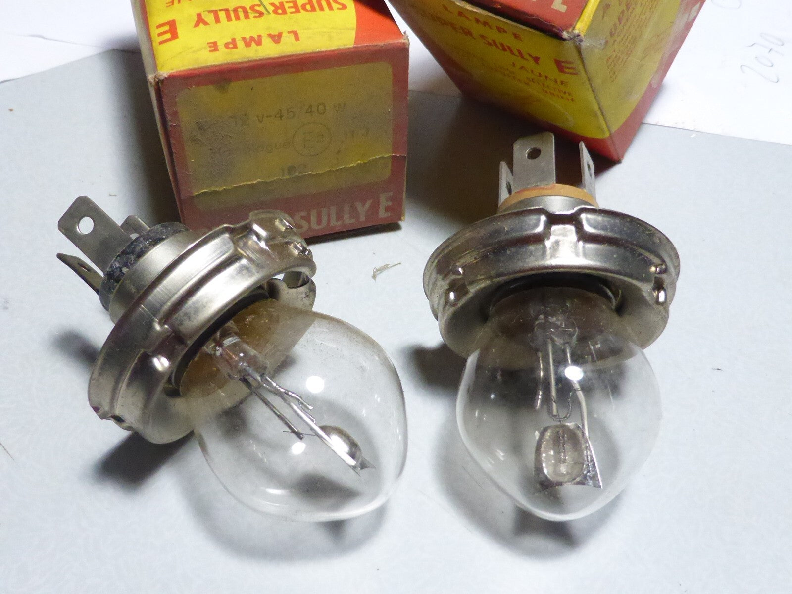 NOS  ampoules SULLY éclairage vintage  12V 45/40W  Bulb