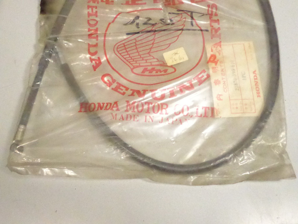 NOS Câble original d'embrayage pour Moto Honda 125 CM 1973 à 1974 22870-399-610