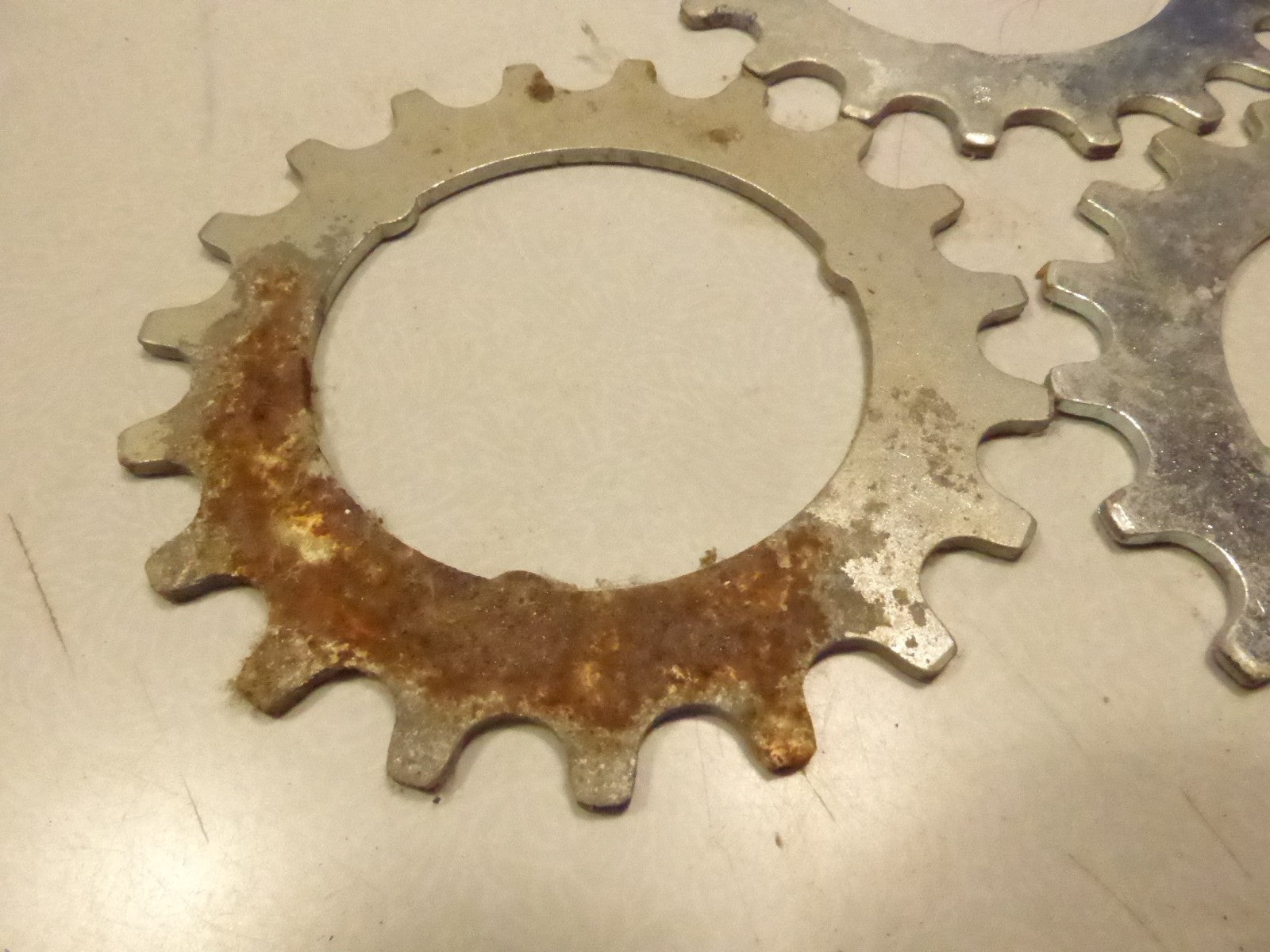 NOS 3 Sachs Maillard Sprocket.cogs pignon vintage 19 T Argent  silver 19 dents