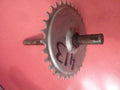 NOS axe plateau PEDALIER Plateau ANCIENNE Peugeot 102 32 DENTS