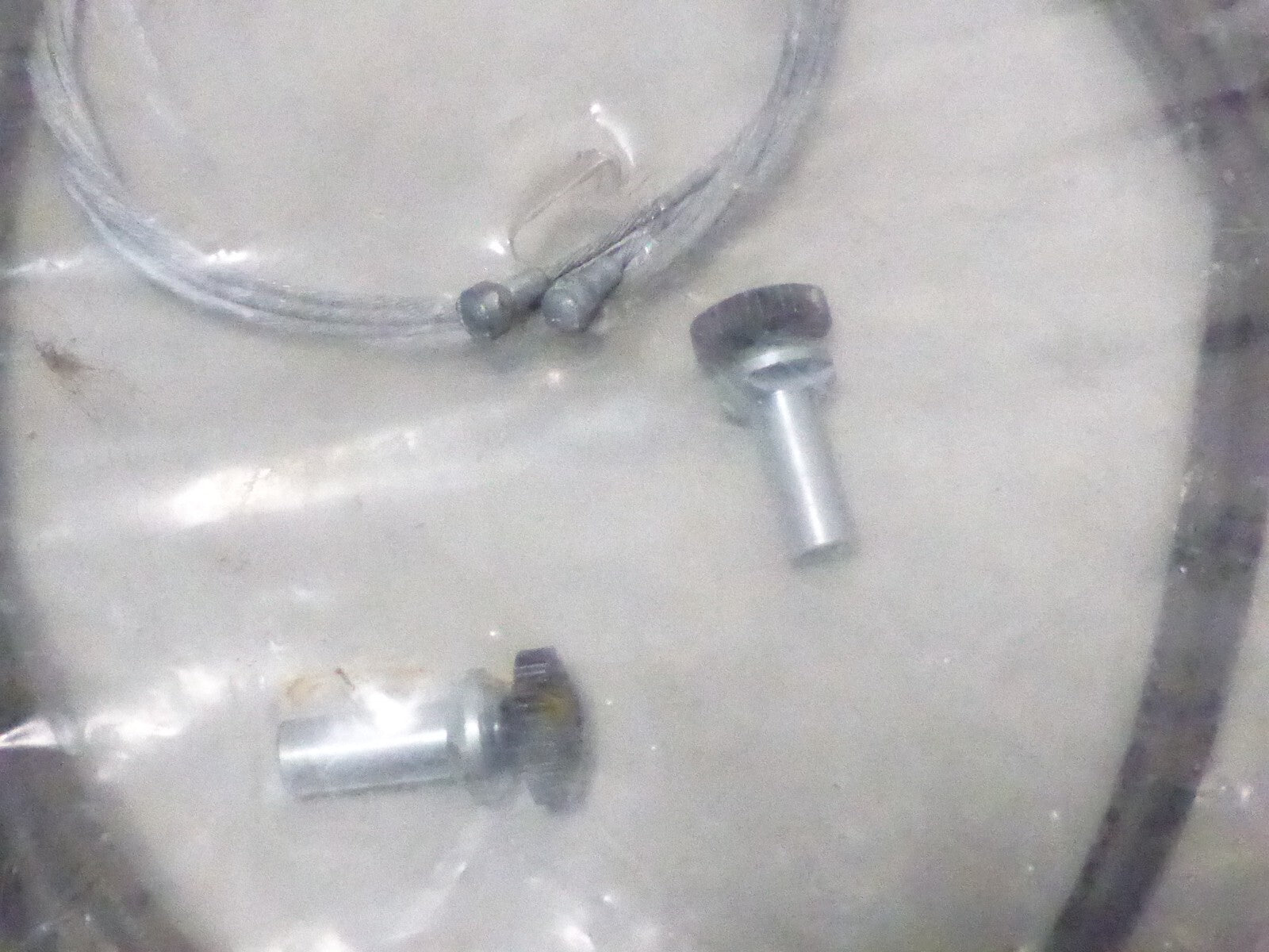 NOS set complet de freins de vélo vintage cable gaine renforcé vis réglage