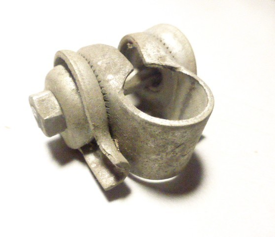✨ Ancien collier de selle velo vintage – Seat Clamp – Perache – Made in France ✨