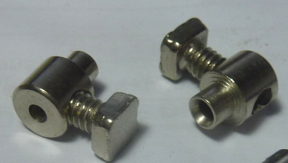 ✨ Ancien stock / NOS – Lot de 2 Serre-câbles Algi – Vélo / Cyclomoteur Vintage ✨