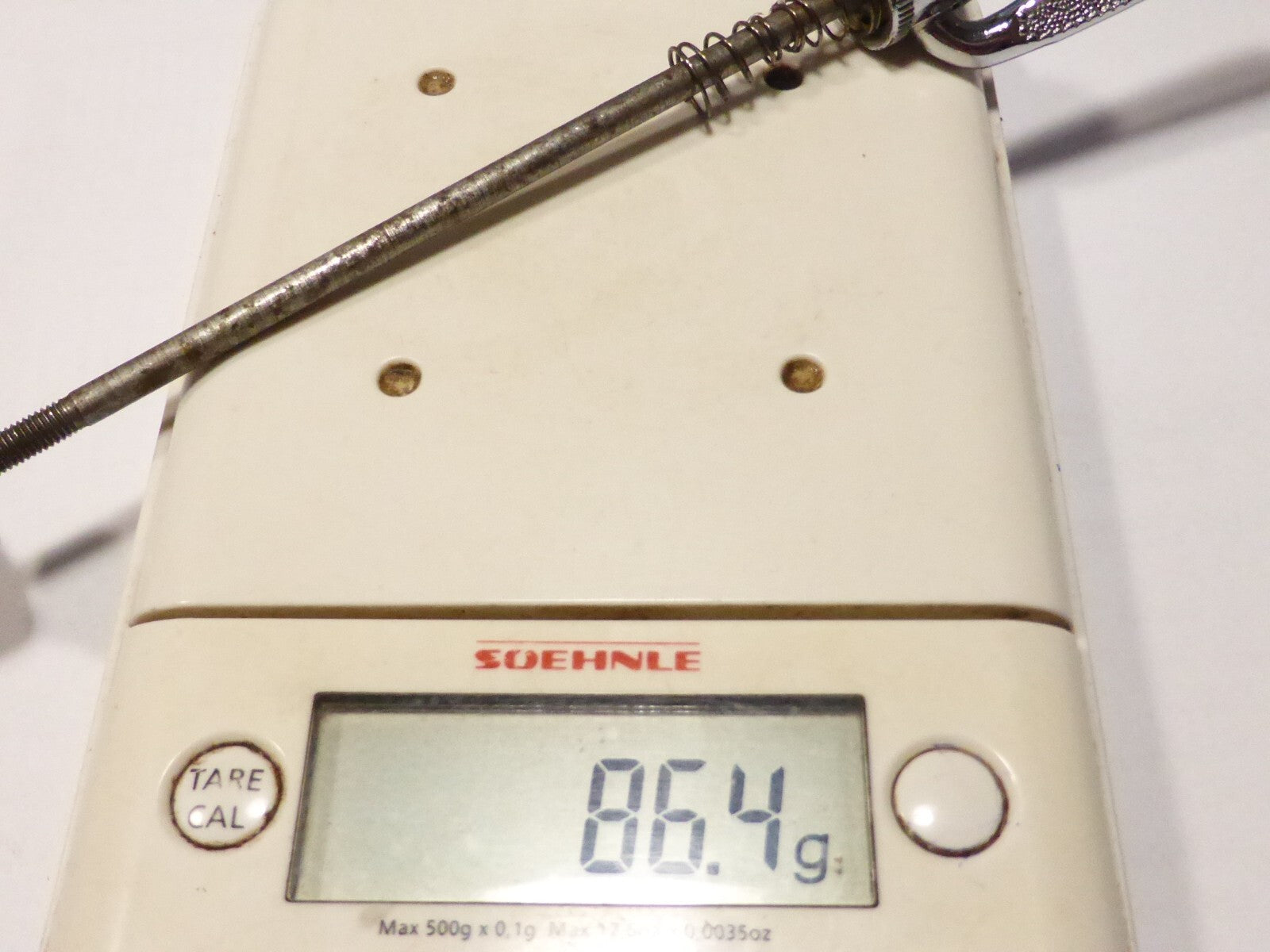 NOS vintage attache rapide wheel quick release skewer roue arrière BLOC G