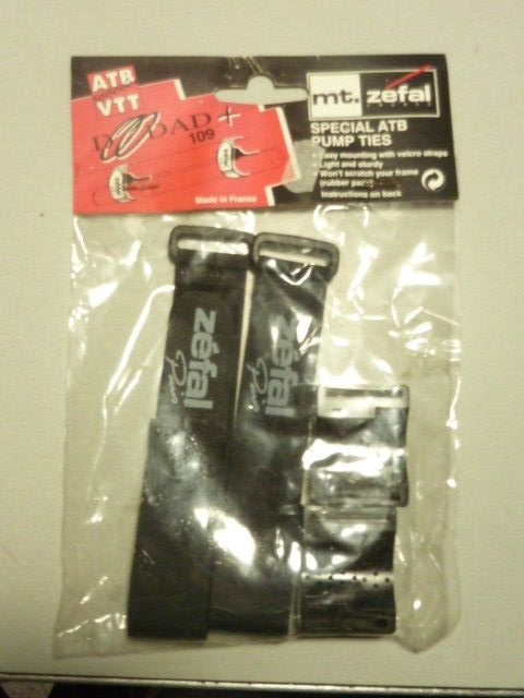 NOS vintage porte pompe velo vintage VTT special ATB pump ties Zefal