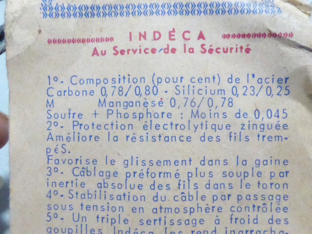 NOS ancien Câble frein Avant Mobymatic 18/10 neuf motobecane