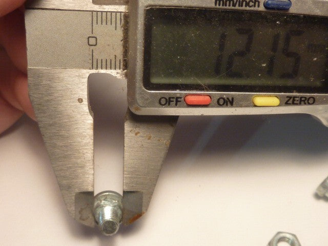 ✨ NOS – Lot de 2 Vis Carter Borgne Méplat – Vélo / Cyclomoteur Vintage ✨