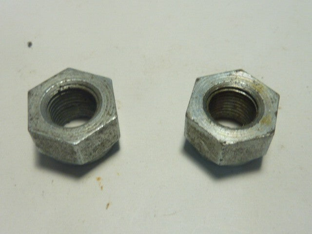 2 Ecrou roue diam 9.5 mm cyclo Vélo mobylette 6 pans de 16 mm