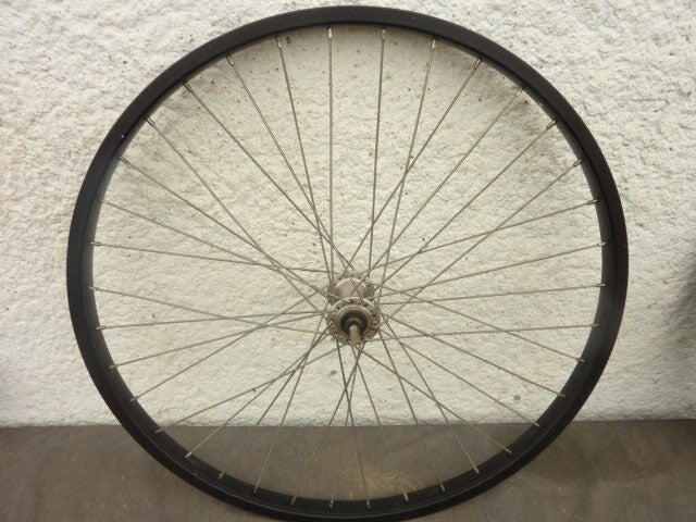 roue avant Aleza 421 alloy  24x1.75 alu noir Made in Belgique 507x21