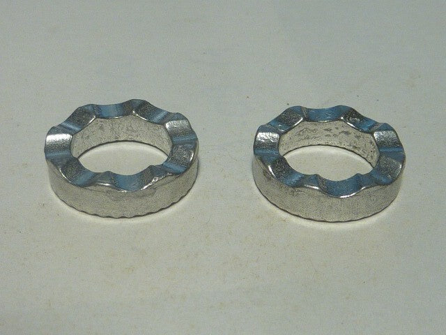 2 rondelles aluminium pour étriers de freins 16 x 22 mm