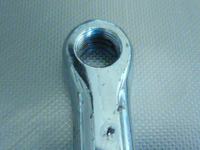 NOS original Pédalier 44 dents 170 chromé THUN  vintage old bicycle crankset