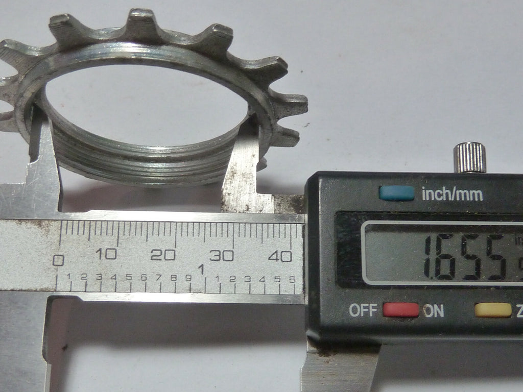 ✨Sachs Maillard Sprocket.cogs pignon velo vintage 14 T  Argent  silver NOS✨