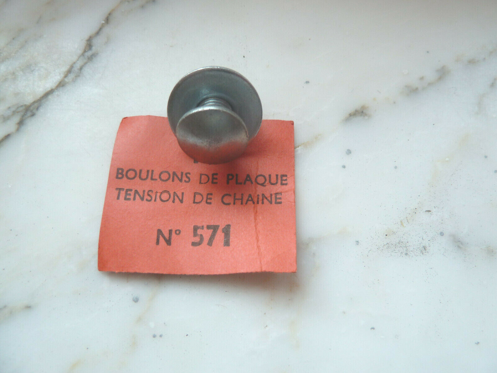 ✨ Ancien stock / NOS – Boulon de plaque de tension de chaîne – MBK – Algi n°571