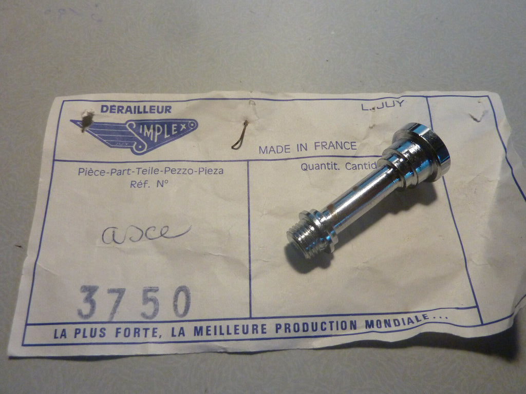 NOS axe axle  vis screw dérailler SLJ simplex parts 3750