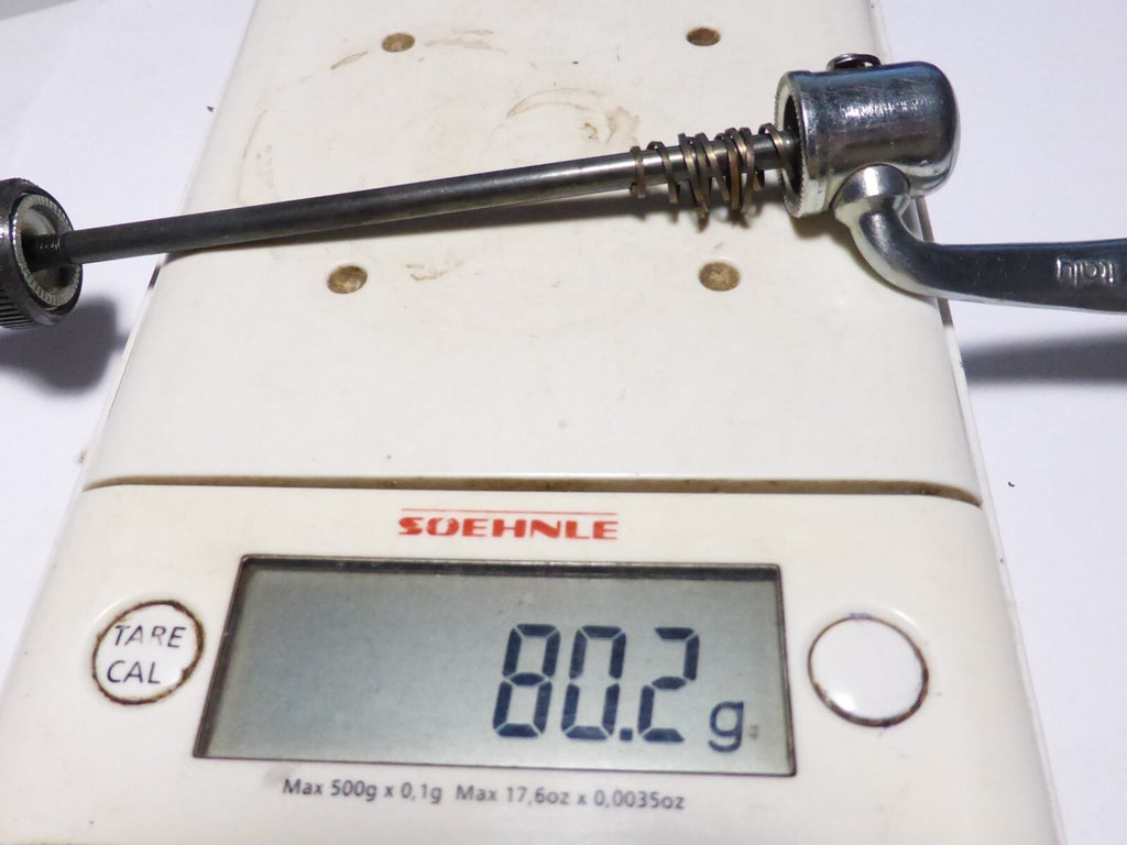 NOS attache rapide ofmega Quick Release front Skewer Eroica 1970s wheel skewer .