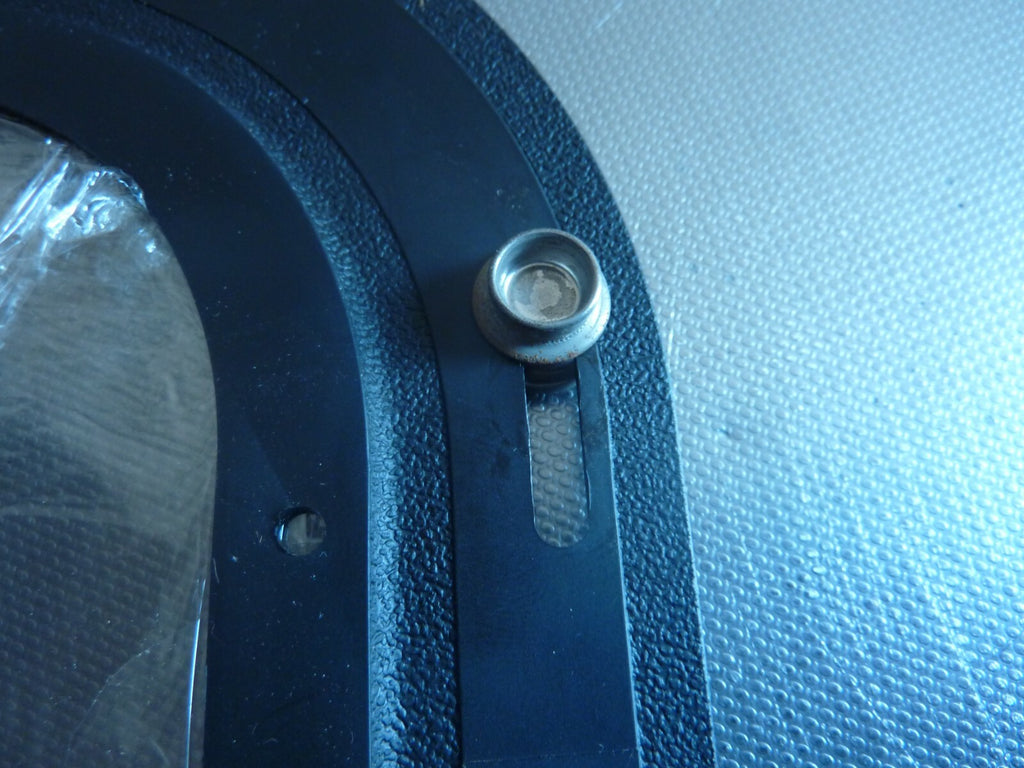 1 Vintage Casque Moto Visière fixe 5 attaches ILC Recomp  Made in USA visor