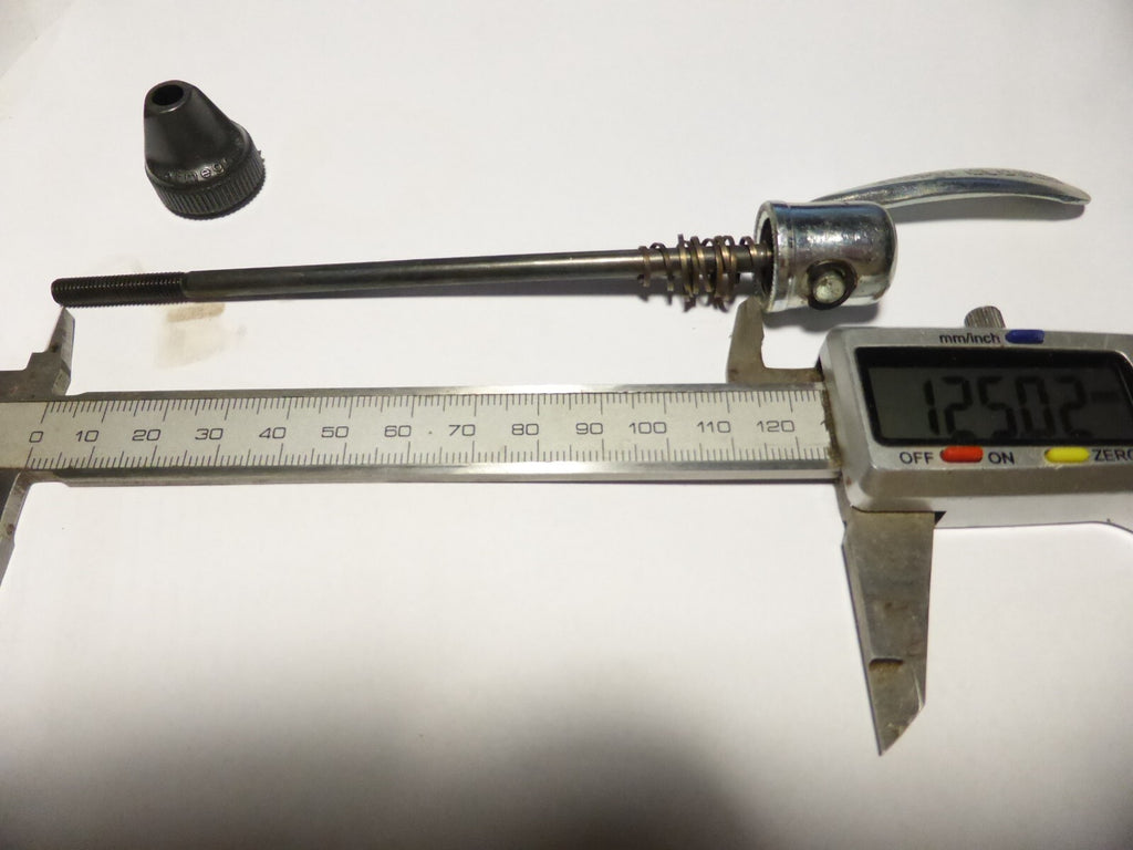 NOS attache rapide ofmega Quick Release front Skewer Eroica 1970s wheel skewer