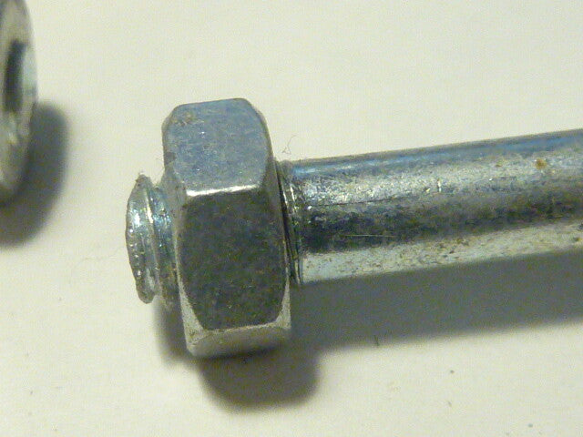 Lot de 4 vis M5 tête bombée à méplat – vélo vintage, frein, dérailleur, compteur