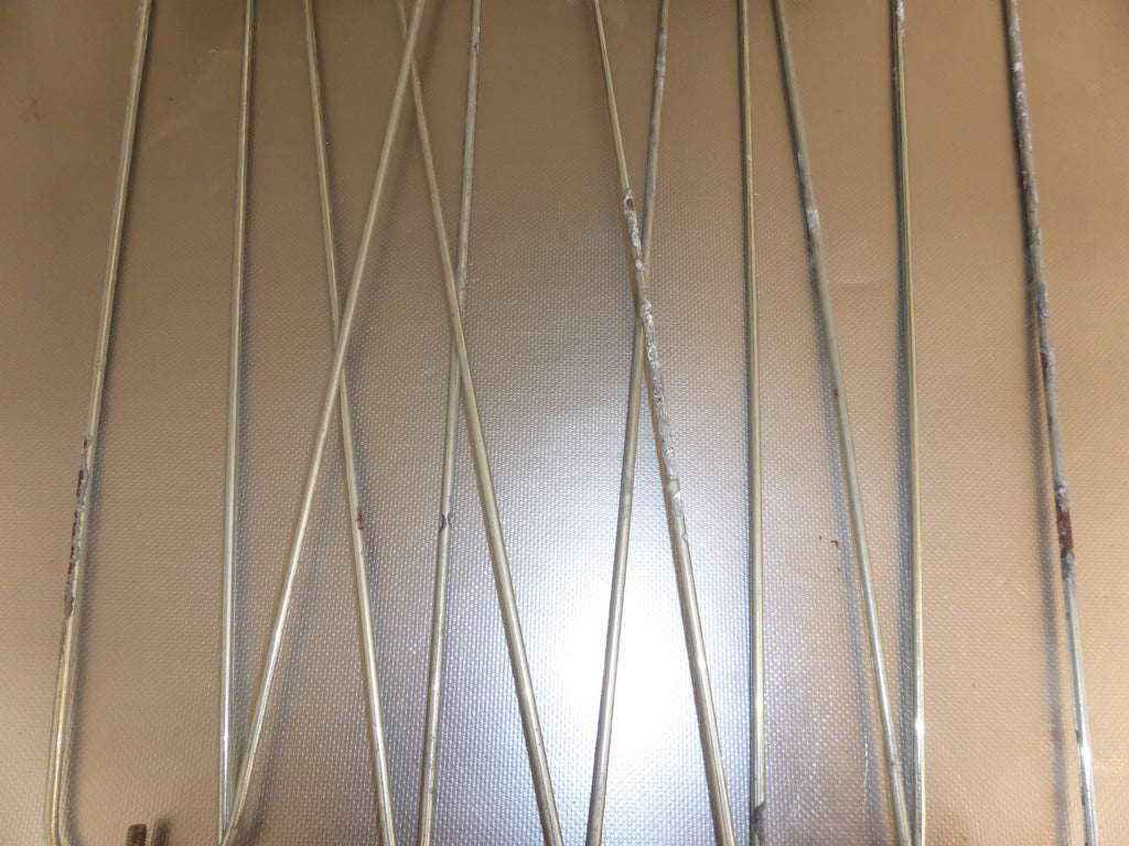 ✨✨lot 6 tringles de garde boue 360 mm Ø 3.5 mm acier vélo vintage 45 mm✨