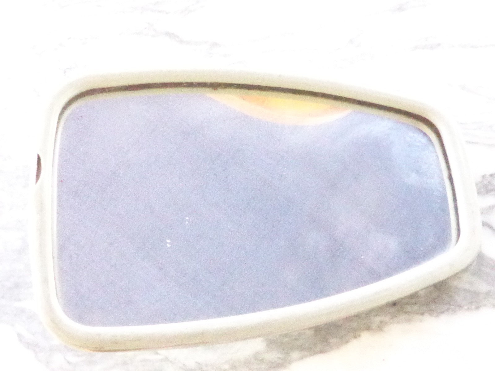 Occasion vintage  ancien rétroviseur chromé   148x98 mm Geco III TPRT 275