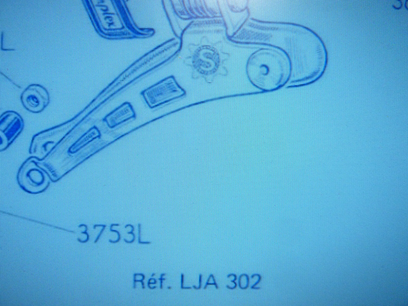 NOS 1 vis serre cable SIMPLEX # 4118 derailleur avant  LJA 302 LJA 303