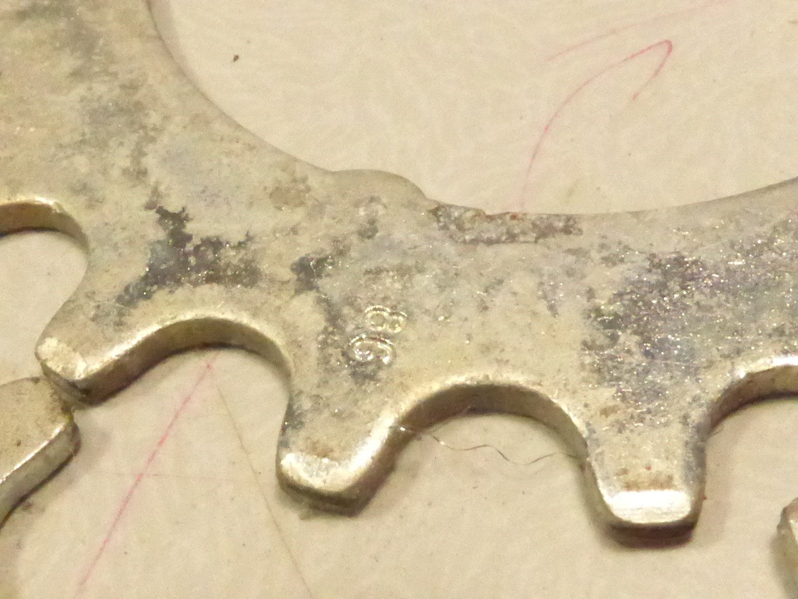 NOS 3 Sachs Maillard Sprocket.cogs pignon vintage 19 T Argent  silver 19 dents