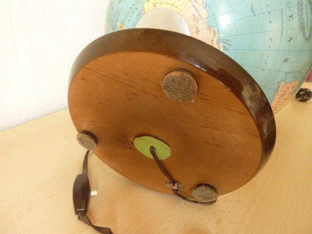 ANCIEN GRAND GLOBE TERRESTRE MAPPEMONDE COLUMBUS ERDGLOBUS BERLIN