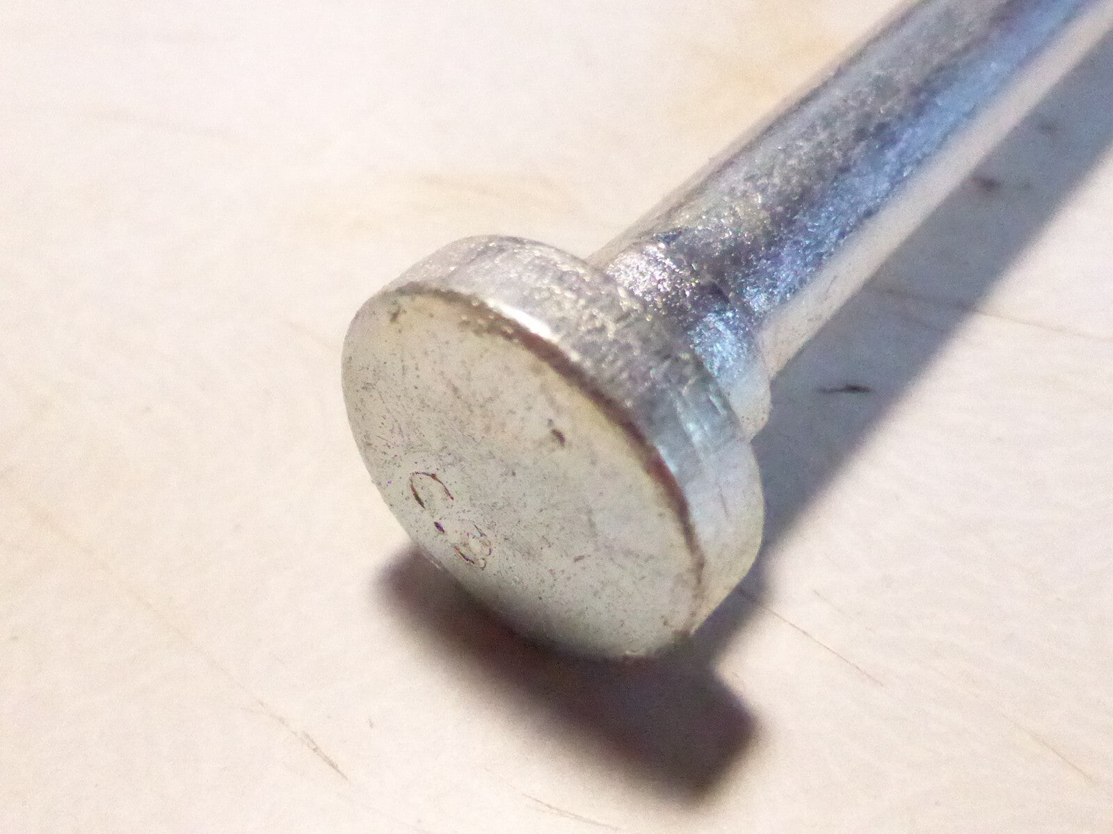 ✨ Boulon / Vis Axe de Béquille Peugeot 8 x 69 mm Vintage NOS ALGI✨